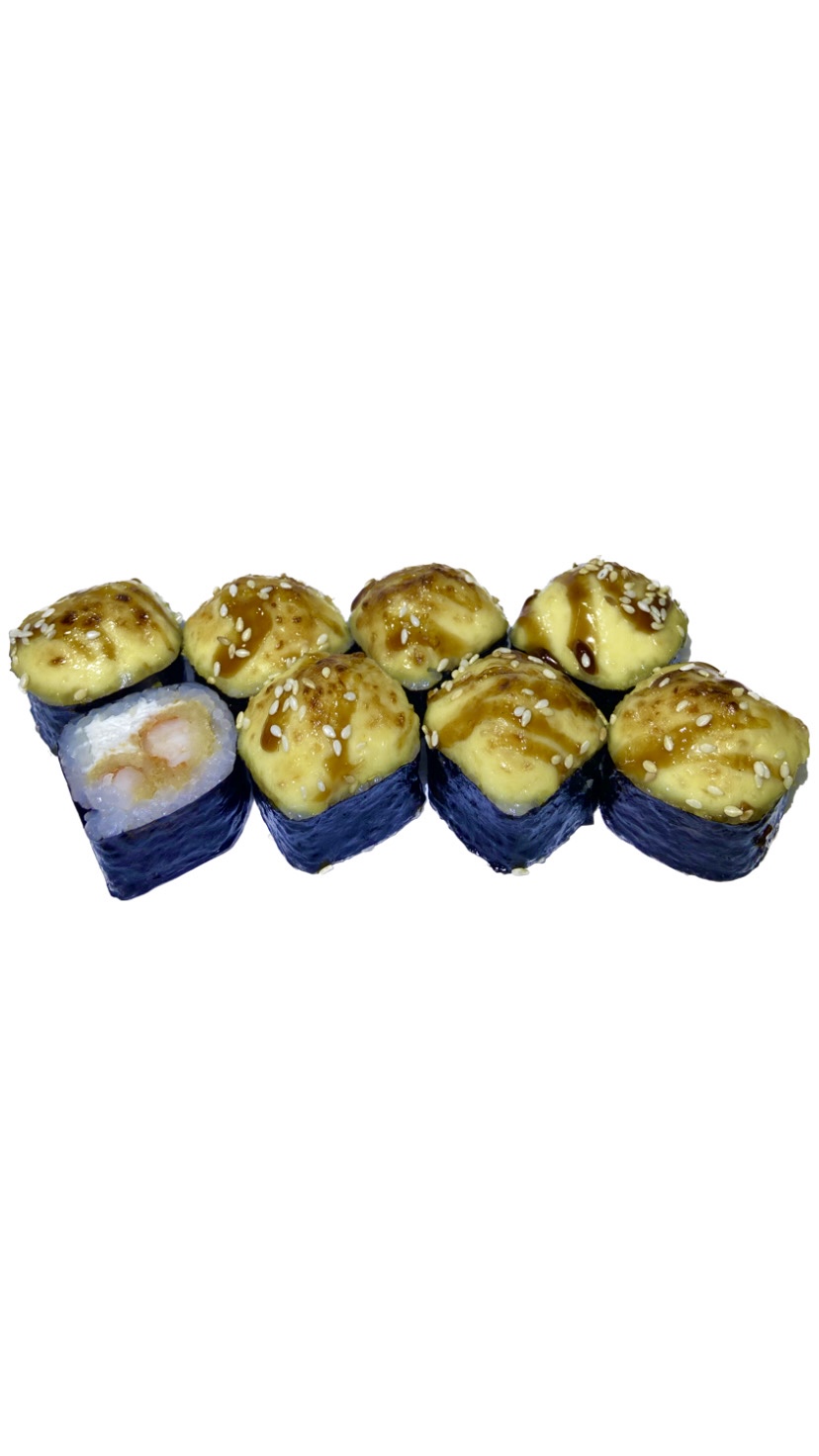 Запеченный эби маки