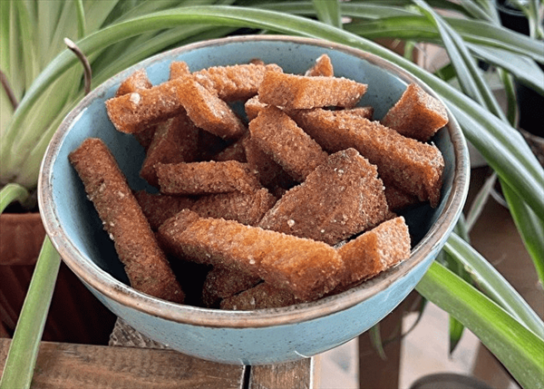 Гренки чесночные