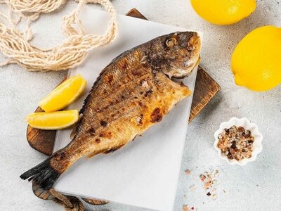 Дорадо на углях