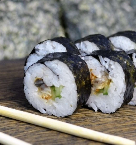 Ролл угорь огурец