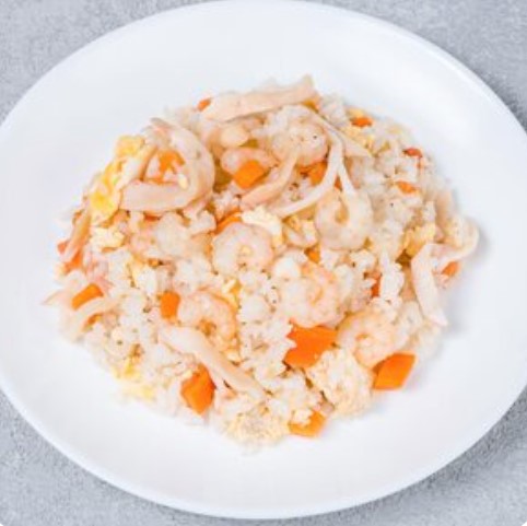 Рис с морепродуктами