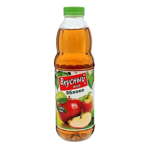 Сок яблочный ТМ Вкусный 1л