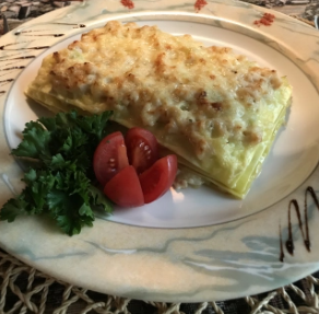 Лазанья с курицей