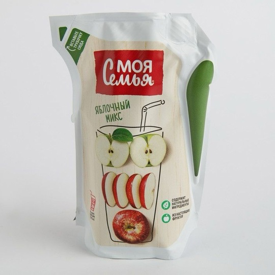 Сок яблочный "Моя Семья" 