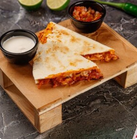 Кесадилья с говядиной