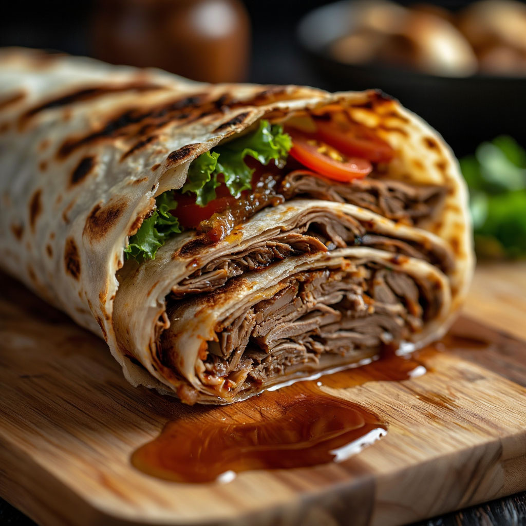 Мини шаурма стандарт с курицей