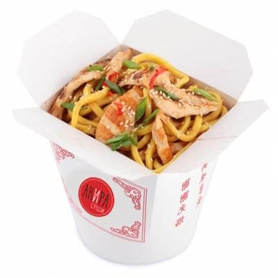 Wok с курицей