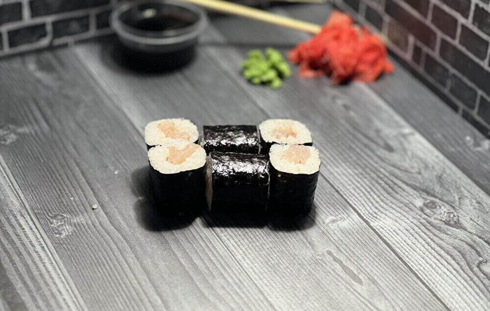 Мини ролл с креветкой