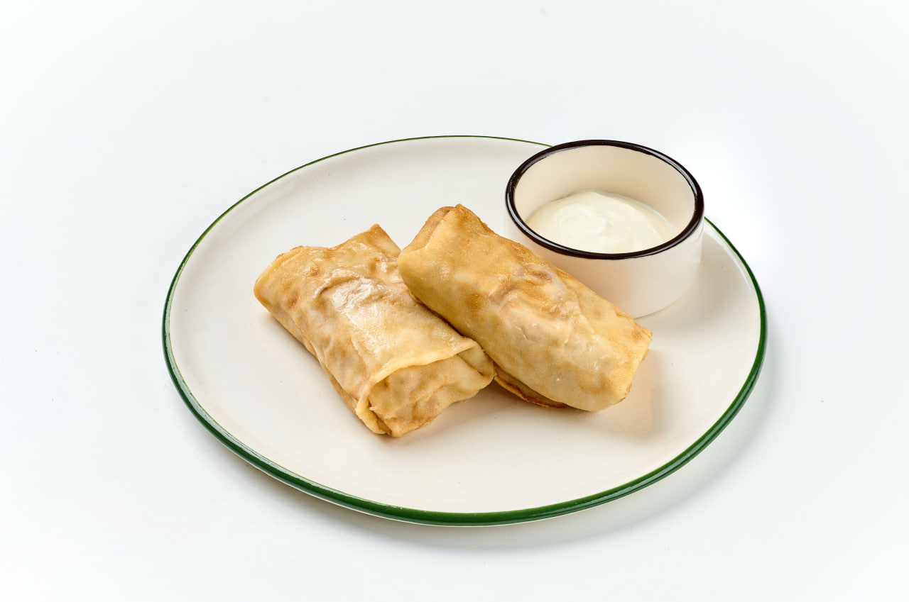 Блины с мясом 2 шт.