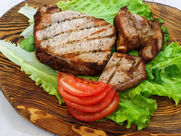 Шашлык из свиной корейки