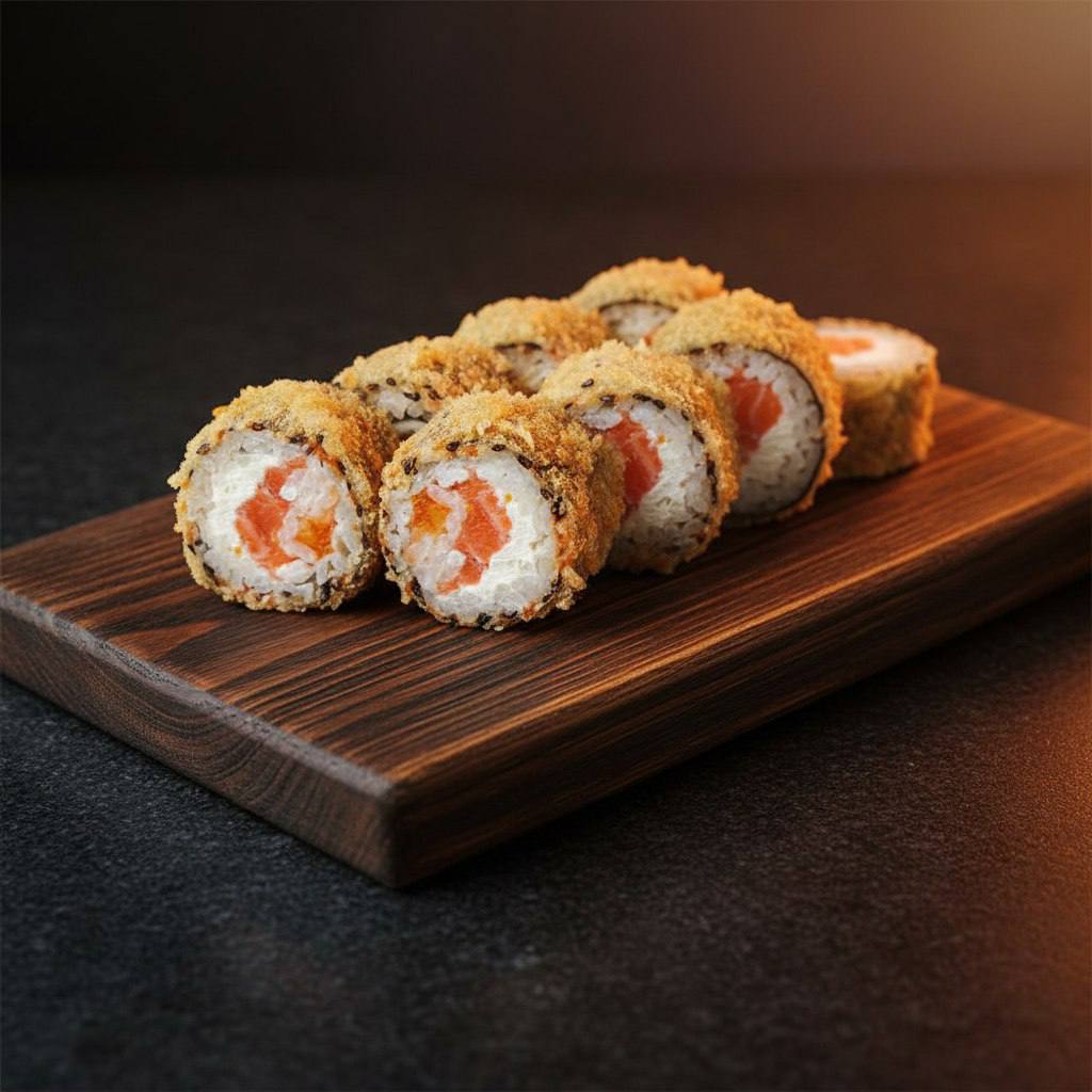 Темпура с семгой