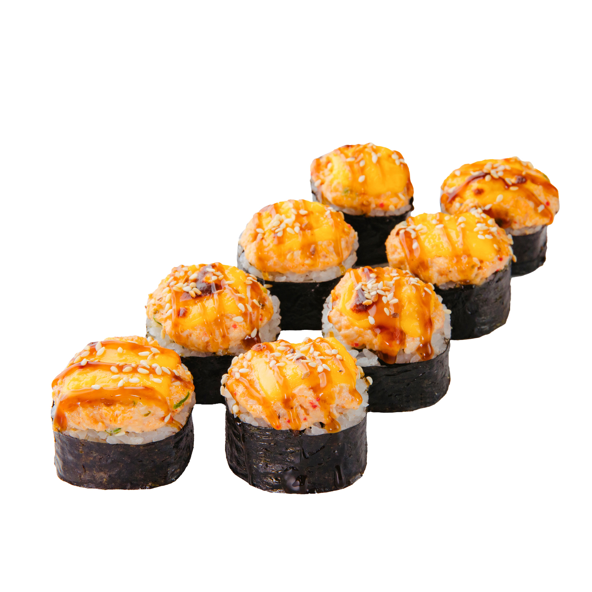 Запеченый Острый Ролл с курицей