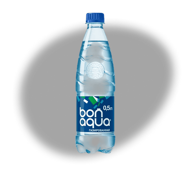 Вода газированная Bonaqua