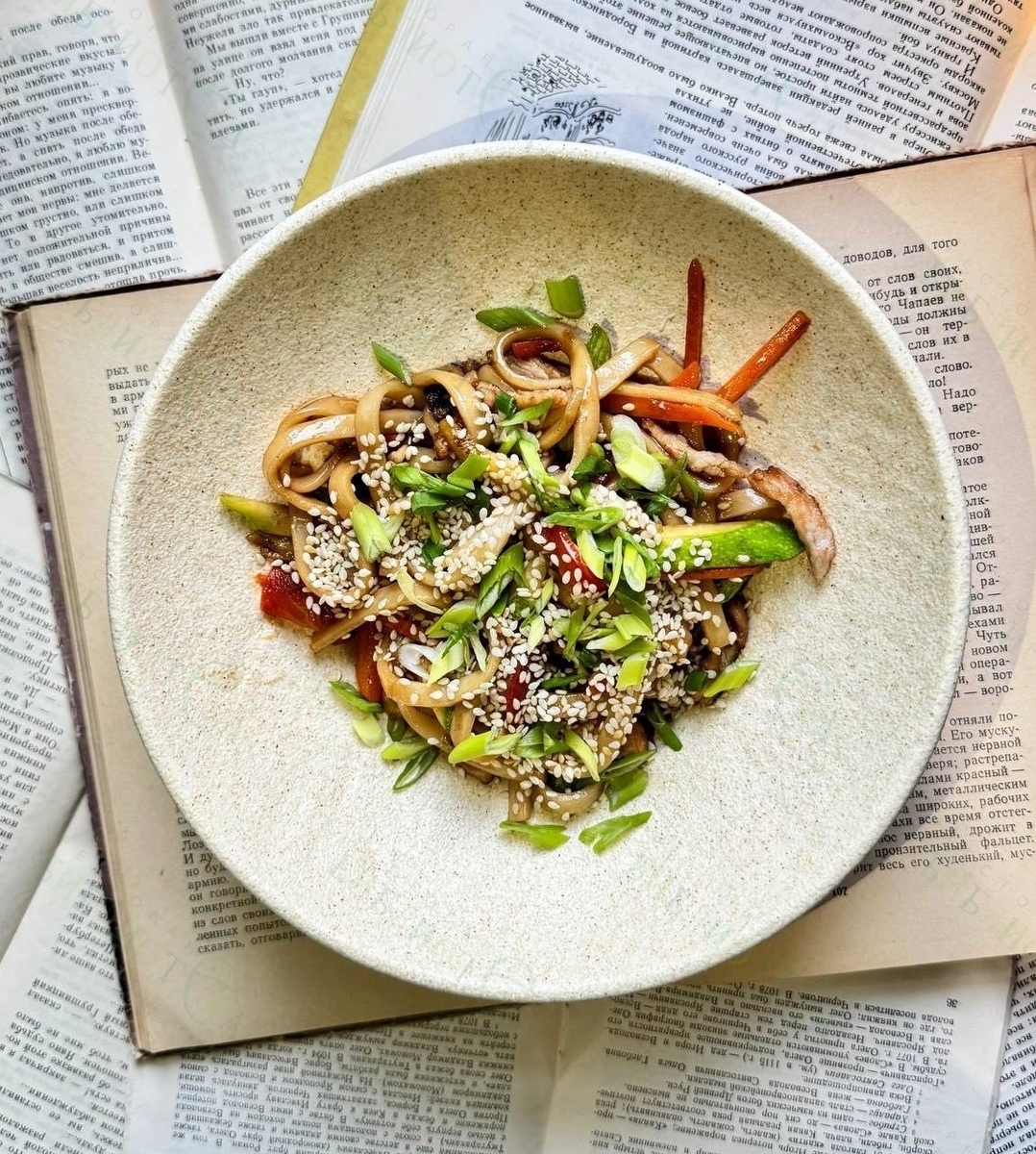 Вок с индейкой