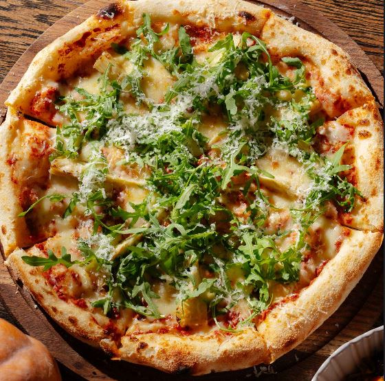 Пицца с артишоками