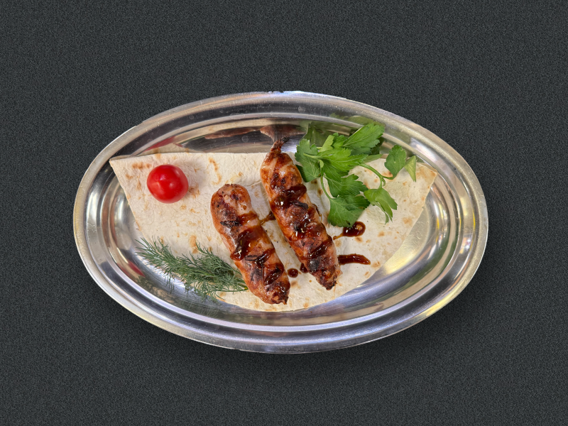 Куриные колбаски с сыром