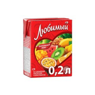Тропический микс Любимый 200 мл