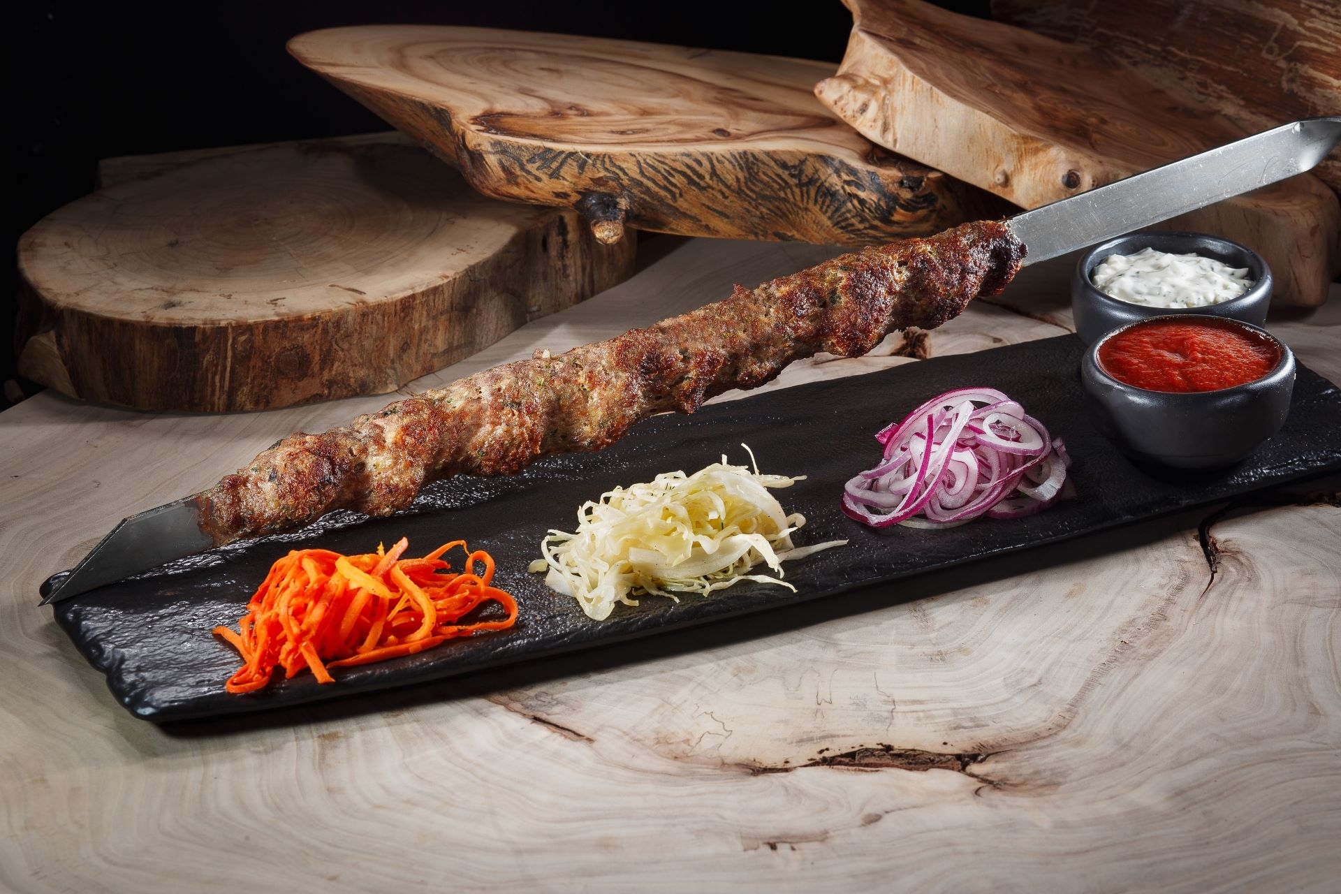 Люля-кебаб из телятины