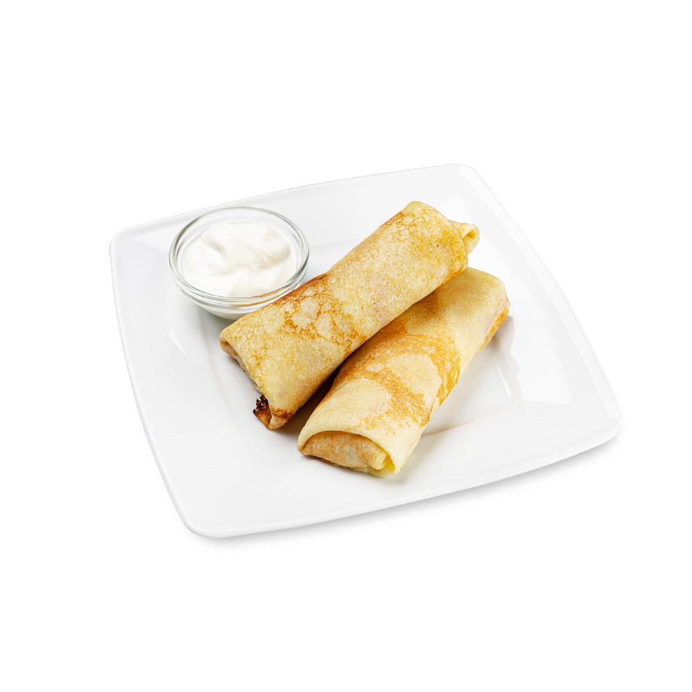 Блинчики с мясом