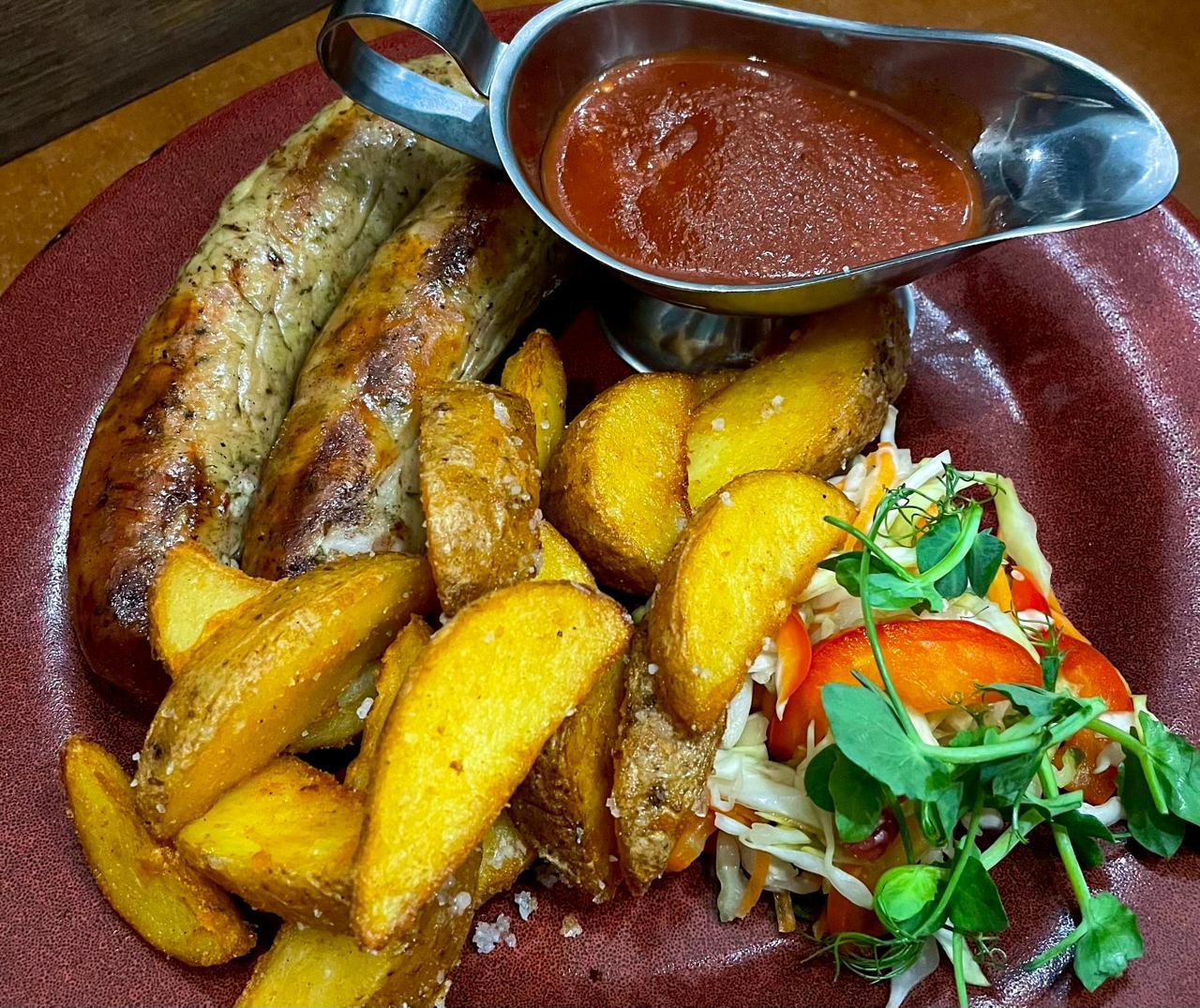 Колбаски: пивной закат