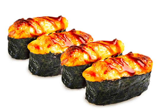 Запеченные ассорти гункан 4шт