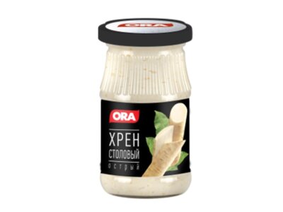 Хрен столовый острый в банке