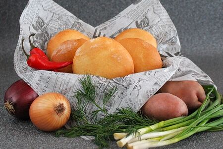 Пирожки с картофелем 90г