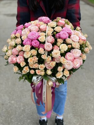 Коробка из 5 нежных гипсофил