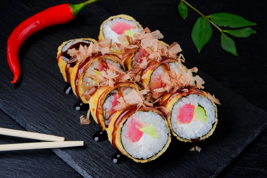 Тунец темпура