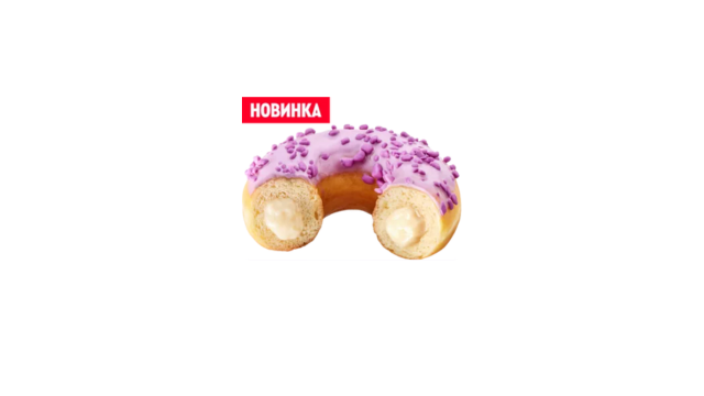 Донат Черничный Чизкейк