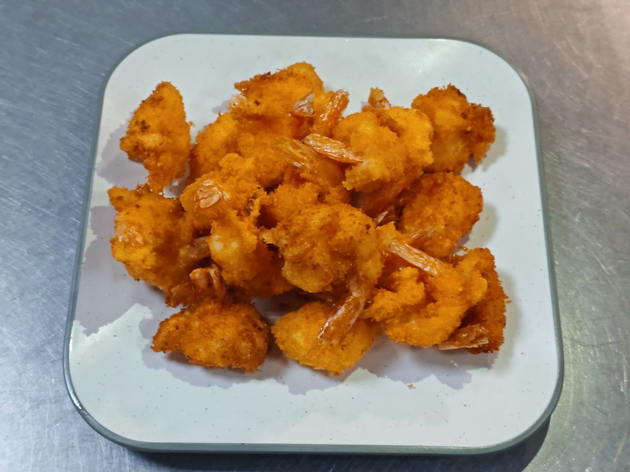 Креветки в кляре