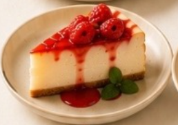 Чизкейк с клубникой