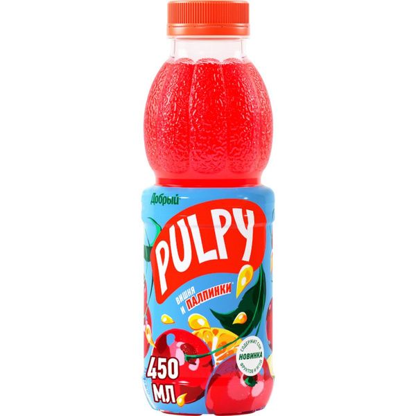 Добрый Pulpy Вишня 0.45л [AT]