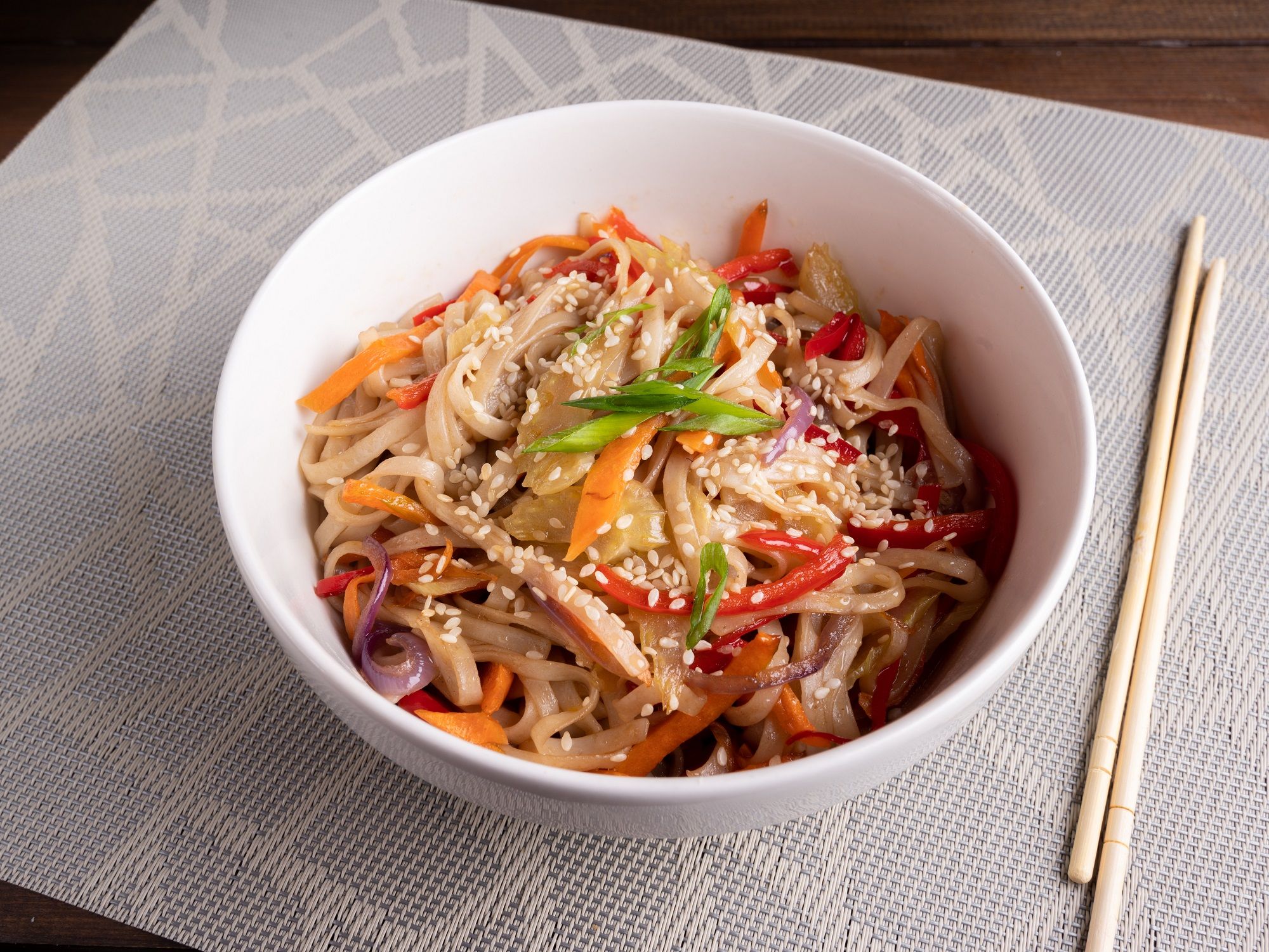 WOK с курицей