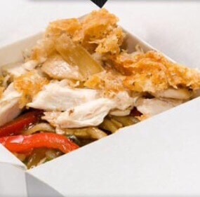 WOK с курицей