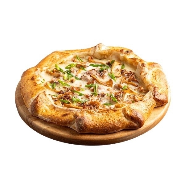 Пирог с лисичками