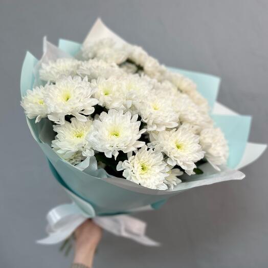 Букет из хризантем - размер M