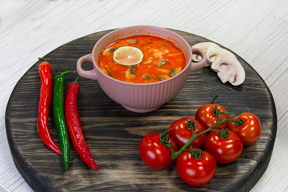 Том Ям с курицей