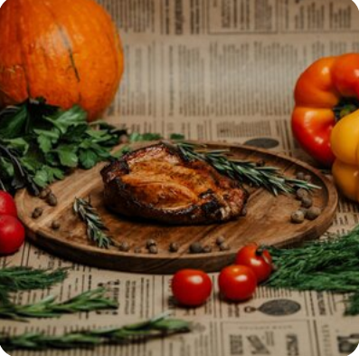 Шашлык из свиной корейки