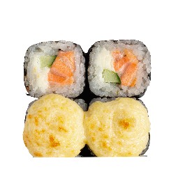 Запеченный с лососем