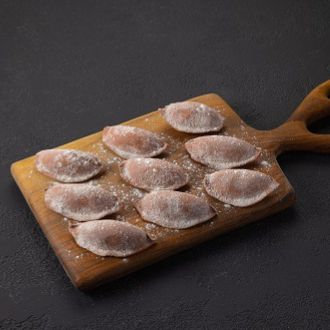 Вареники с картошкой и белыми грибами
