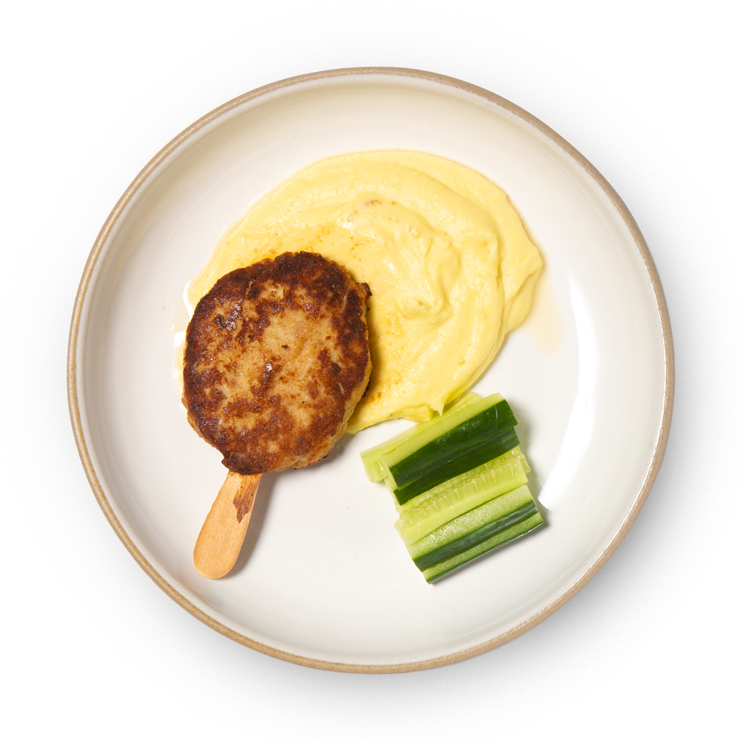 Котлета Эскимо с картофельным пюре