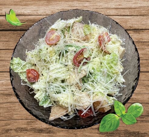 Цезарь с курицей