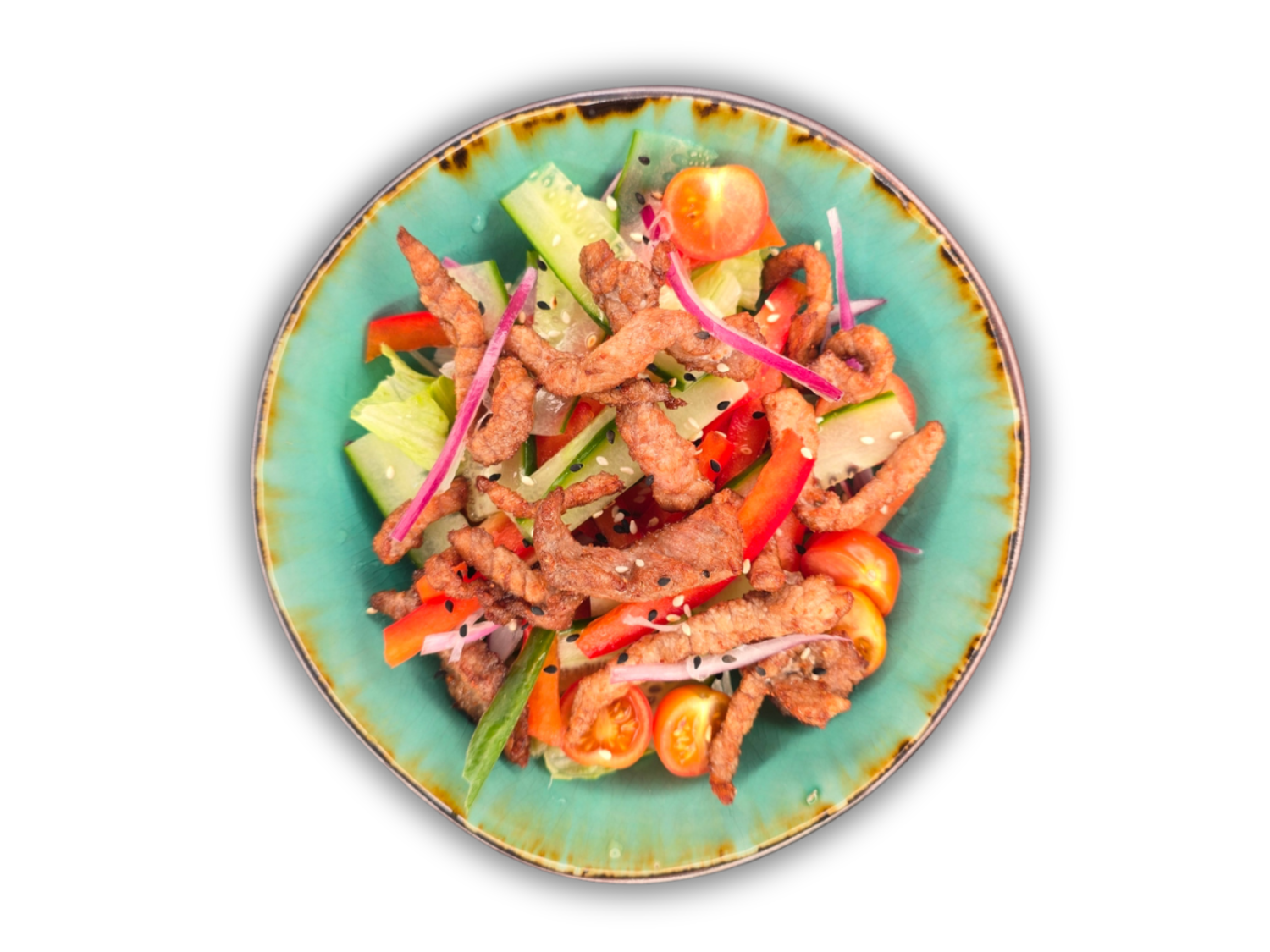 Теплый со свининой