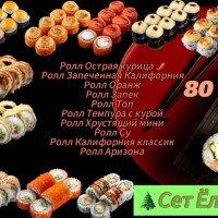 Сет Ёлка 80 шт 2800г