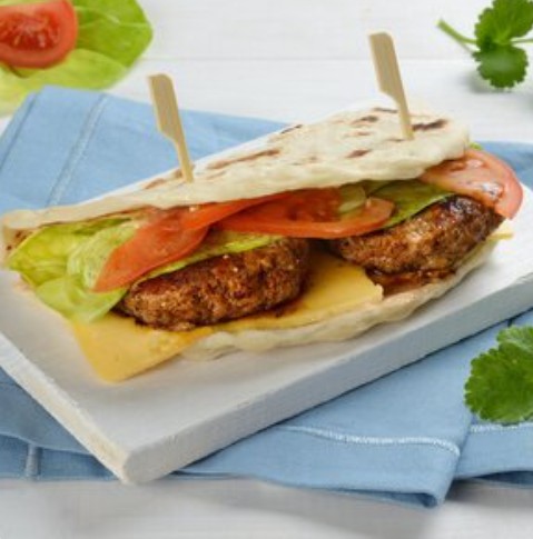 Пита-бургер курица