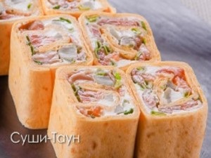 Запечёная семга