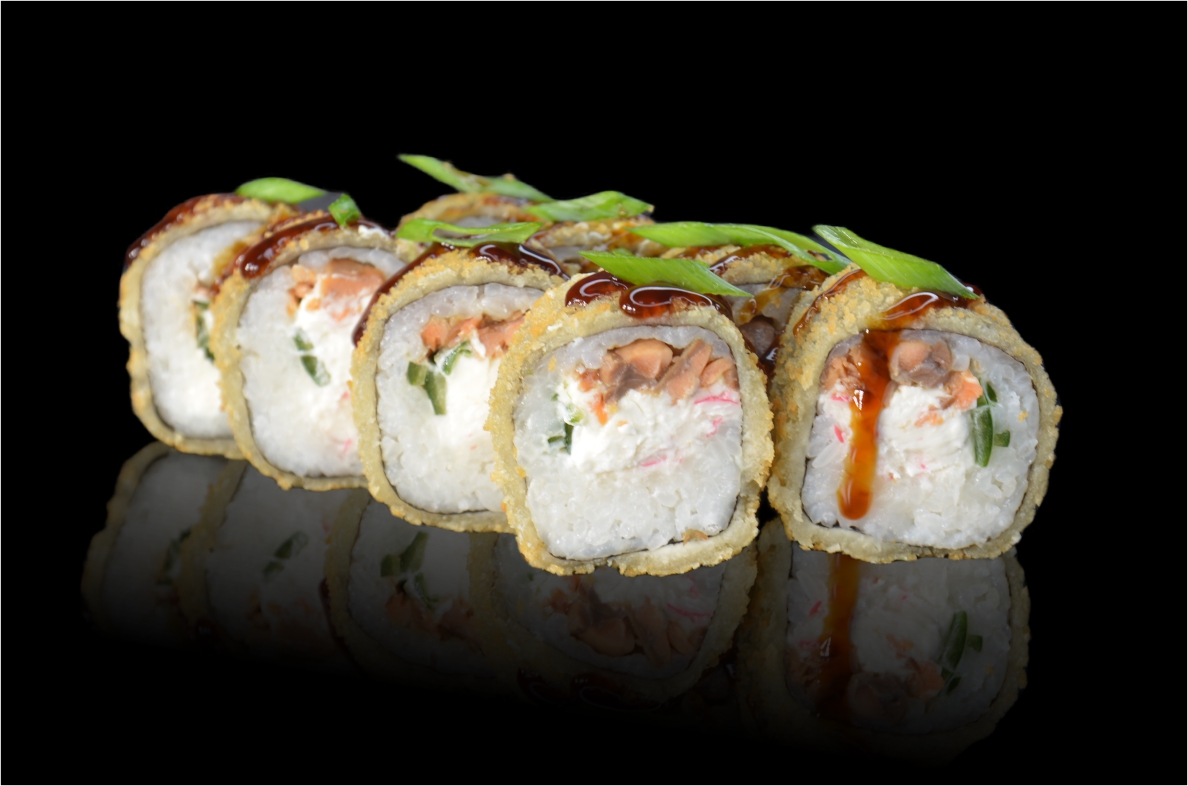 Темпура с лососем