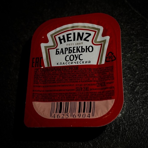 Heinz соус барбекью