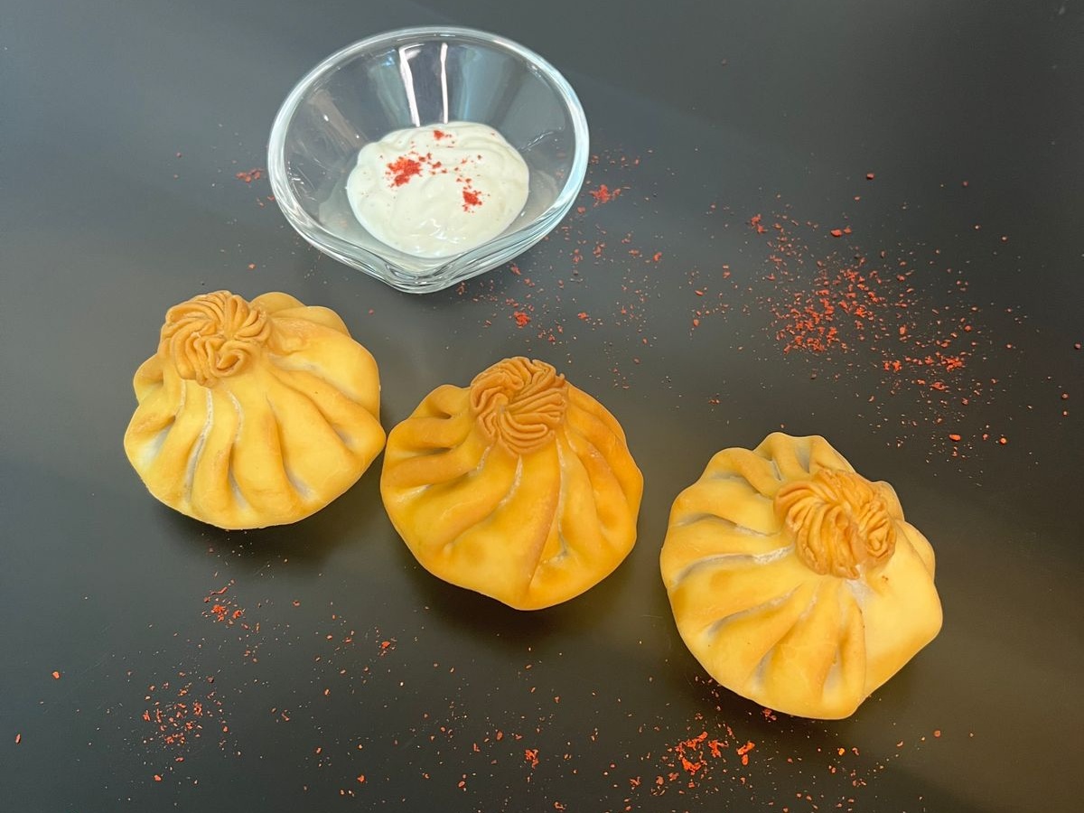 Жареные хинкали со Свининой (3 шт.)
